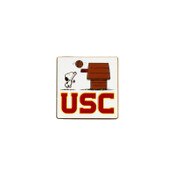 USC Trojans WhitesSnoopy Doghouse Basketball Shooting Pin